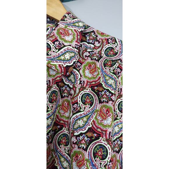 Robert Graham Men's XL Button-Down Shirt Classic Fit Paisley - Picture 5 of 16